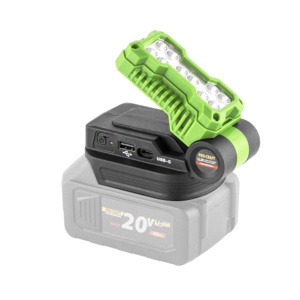 Aku šroubovák Procraft PA18Pro DFR s LED reflektorem LL20bb - Image 18