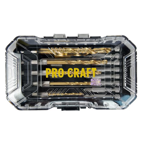 Sada vrtáků a bitů Procraft DBS-18, S2 - Image 8