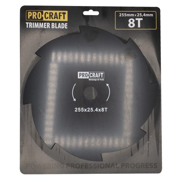 Nůž křovinořezu (kotouč) (D255*25.4) 8T PROCRAFT - Image 4