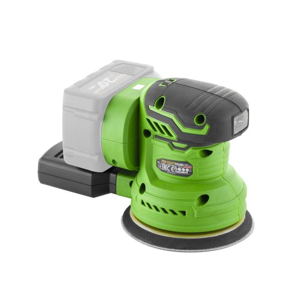 Excentrická aku bruska Procraft PX20BL  (bez baterie a nabíječky) - Image 3