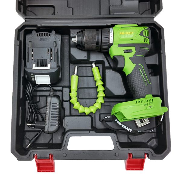 Aku vrtací šroubovák Procraft SPA18LiN Brushless se sadou bitů IBS-41 - Image 15
