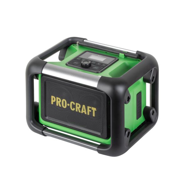 Aku rádio Procraft PJS20 DAB+, FM, Bluetooth 5.3, 80W (bez baterie a nabíječky) - Image 3