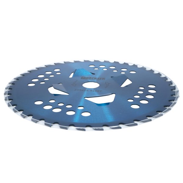 Nůž křovinořezu (kotouč) (D255*25.4) 40T pobedit (blue) PROCRAFT - Image 3