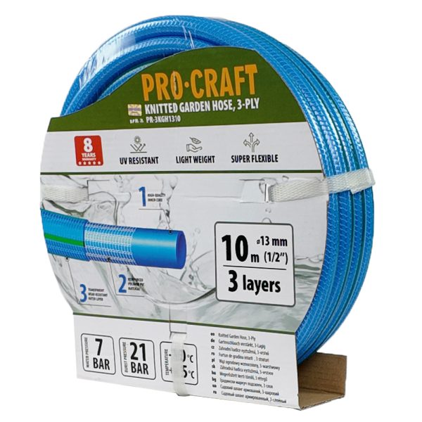 Modrá zahradní hadicí Procraft PR-3KGH1310F - Image 2