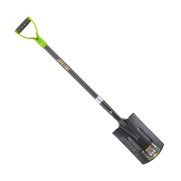 Rýč rovný 18cm kovaný se sklolaminátovou násadou s ocelovou výztuhou 115cm Procraft GDS-1150 - Image 2