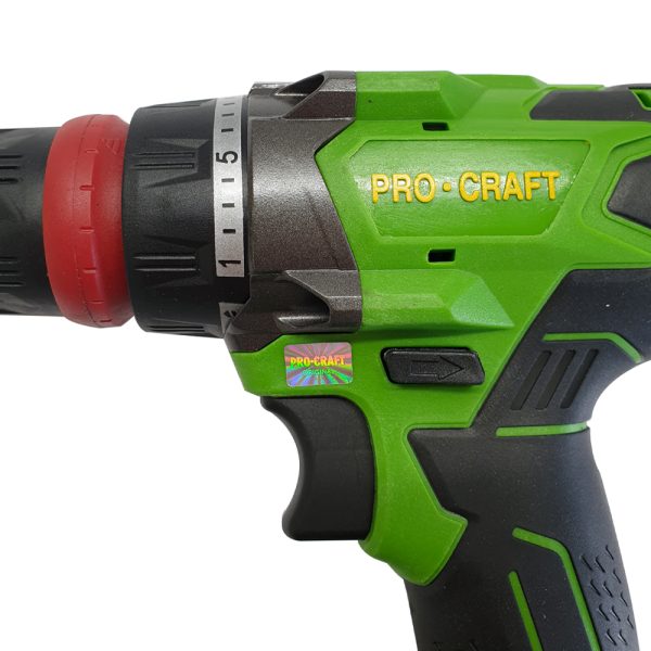 Procraft aku sada nářadí 20V 6dílů 2 x baterie 2.0Ah s nabíječkou - Image 14