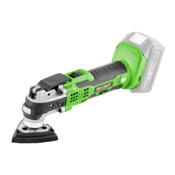 Aku multifunkční oscilační bruska PMT20bb Procraft (bez baterie a nabíječky) - Image 2