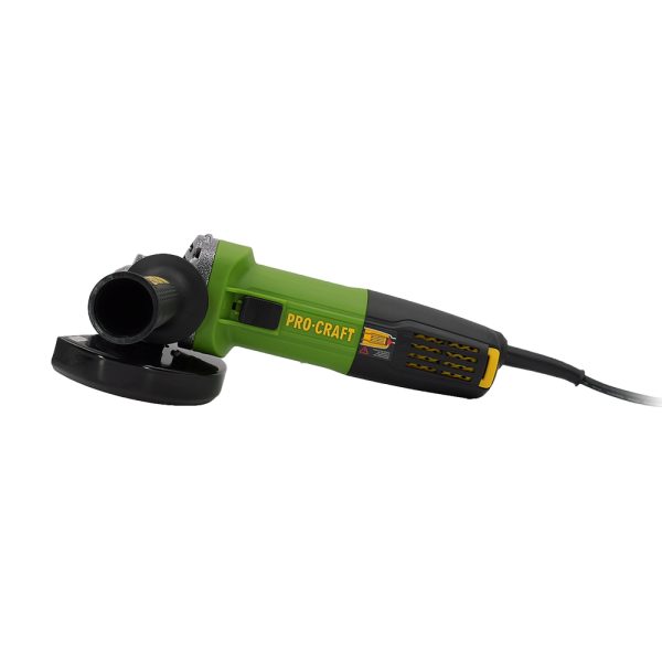 Bruska úhlová Procraft PW1050 + rychloupínací matice, 10x řezný kotouč, 2x lamelový kotouč - Image 5
