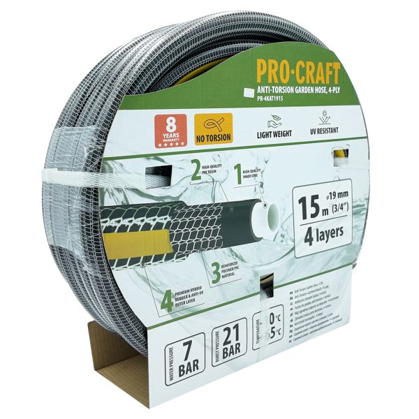 Vibrační čerpadlo Procraft VN-72 sada s hadicí 15m 3/4" PR-4KAT1915 - Image 8