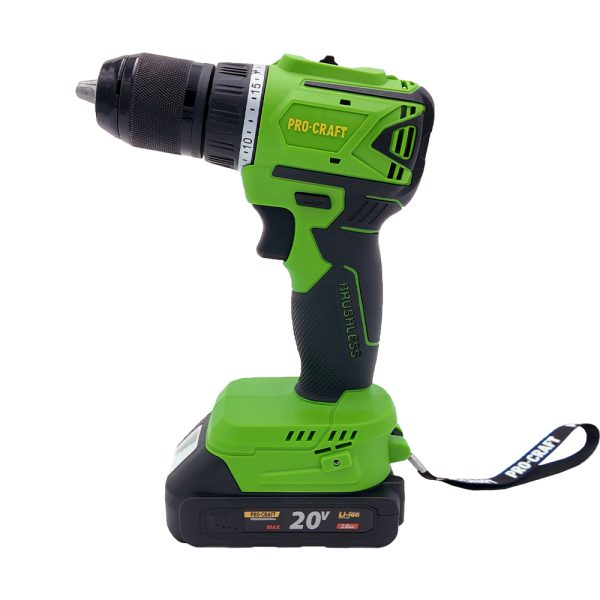 Aku vrtací šroubovák Procraft SPA18LiN Brushless se sadou bitů IBS-41 - Image 7