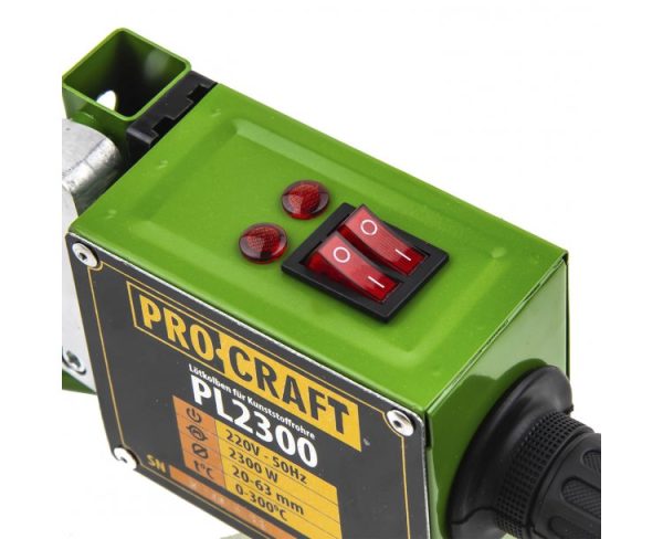 Polyfúzní svářečka, plotnová Procraft PL2300 (PL1500) - Image 5