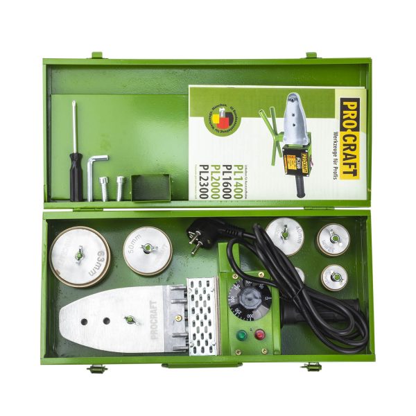 Polyfúzní svářečka Procraft PL1600 (PL800) - Image 9
