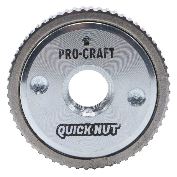 Bruska úhlová Procraft PW1200ES + rychloupínací matice RM14, 10x řezný kotouč CD125x1.0b v boxu - Image 10