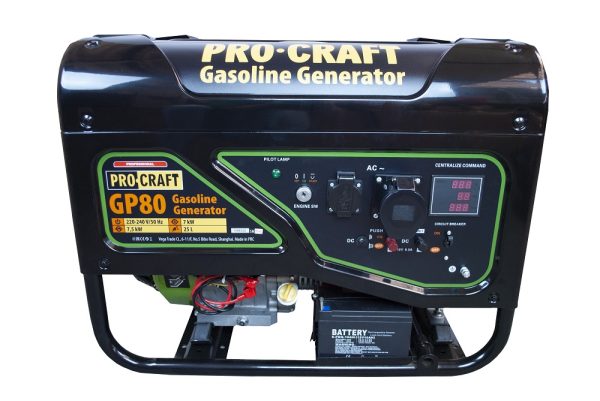 Elektrocentrála benzínová mod.GP80