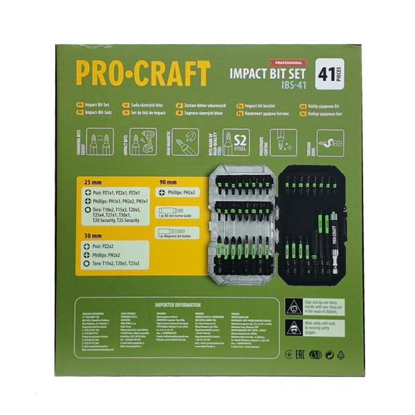 Sada rázových bitů Procraft IBS-41, S2 - Image 4