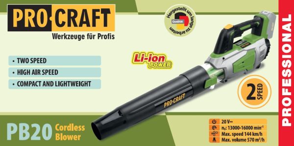 Aku fukar Procraft PB20 (bez baterie a nabíječky) - Image 12