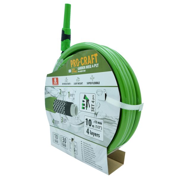 Zelená zahradní hadicí Procraft PR-4GH1310F - Image 4