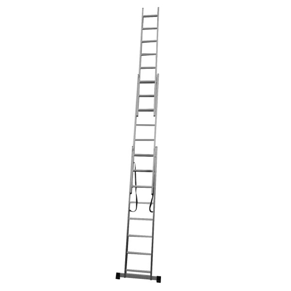 Žebřík hliníkový třídílný 3x8 Procraft  PLA3.508 - Image 4
