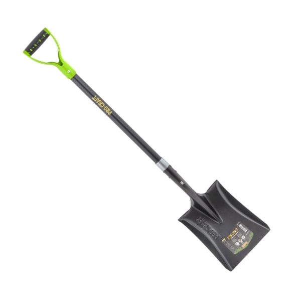 Lopata rovná 23cm se sklolaminátovou násadou s ocelovou výztuhou 115cm Procraft GSS-1150 - Image 2