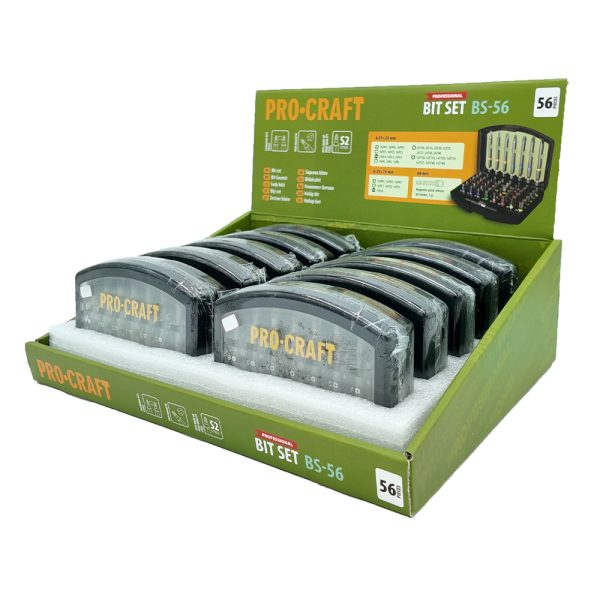 Aku vrtací šroubovák Procraft SPA12BL Brushless se sadou bitů BS-56 - Image 14