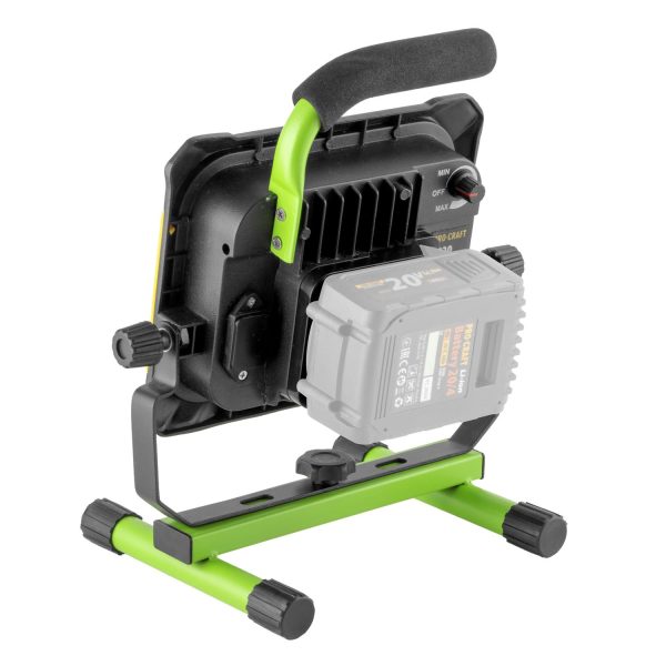 LED reflektor aku/220V Procraft LP20 bez akumulátoru a nabíječky - Image 4
