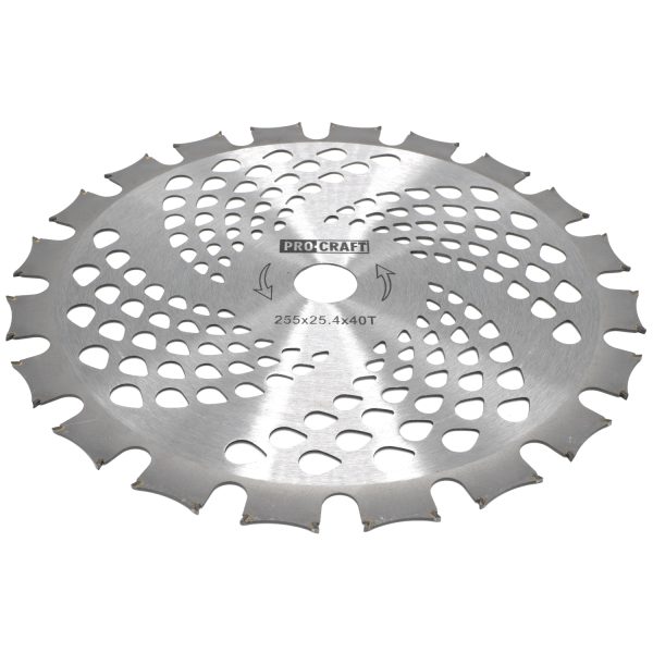 Nůž křovinořezu (D255*25.4) 40Т (oboustranný) PROCRAFT - Image 2