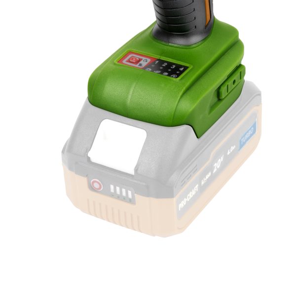 Aku rázový utahovák Procraft PS22bb (bez baterie a nabíječky) - Image 3
