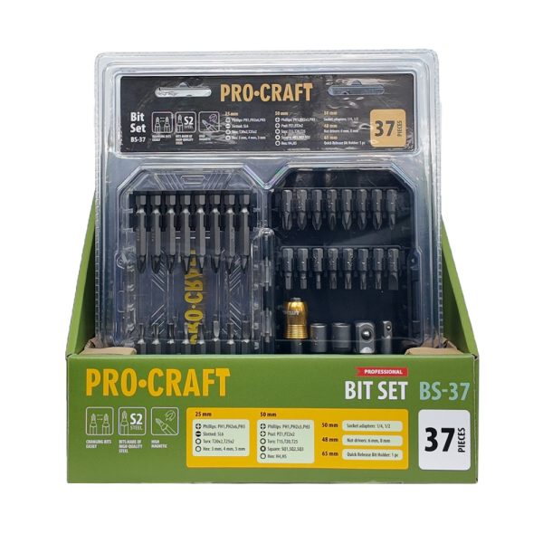 Sada bitů Procraft BS-37, S2 - Image 3