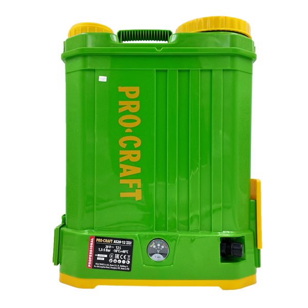 AKU postřikovač Procraft AS20-12 sada s baterií 20V 2Ah a nabiječkou - Image 3
