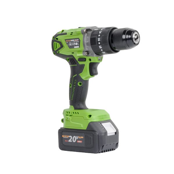 Aku vrtací šroubovák s příklepem Procraft SPA18BL Brushless se sadou bitů DBS-101 - Image 6